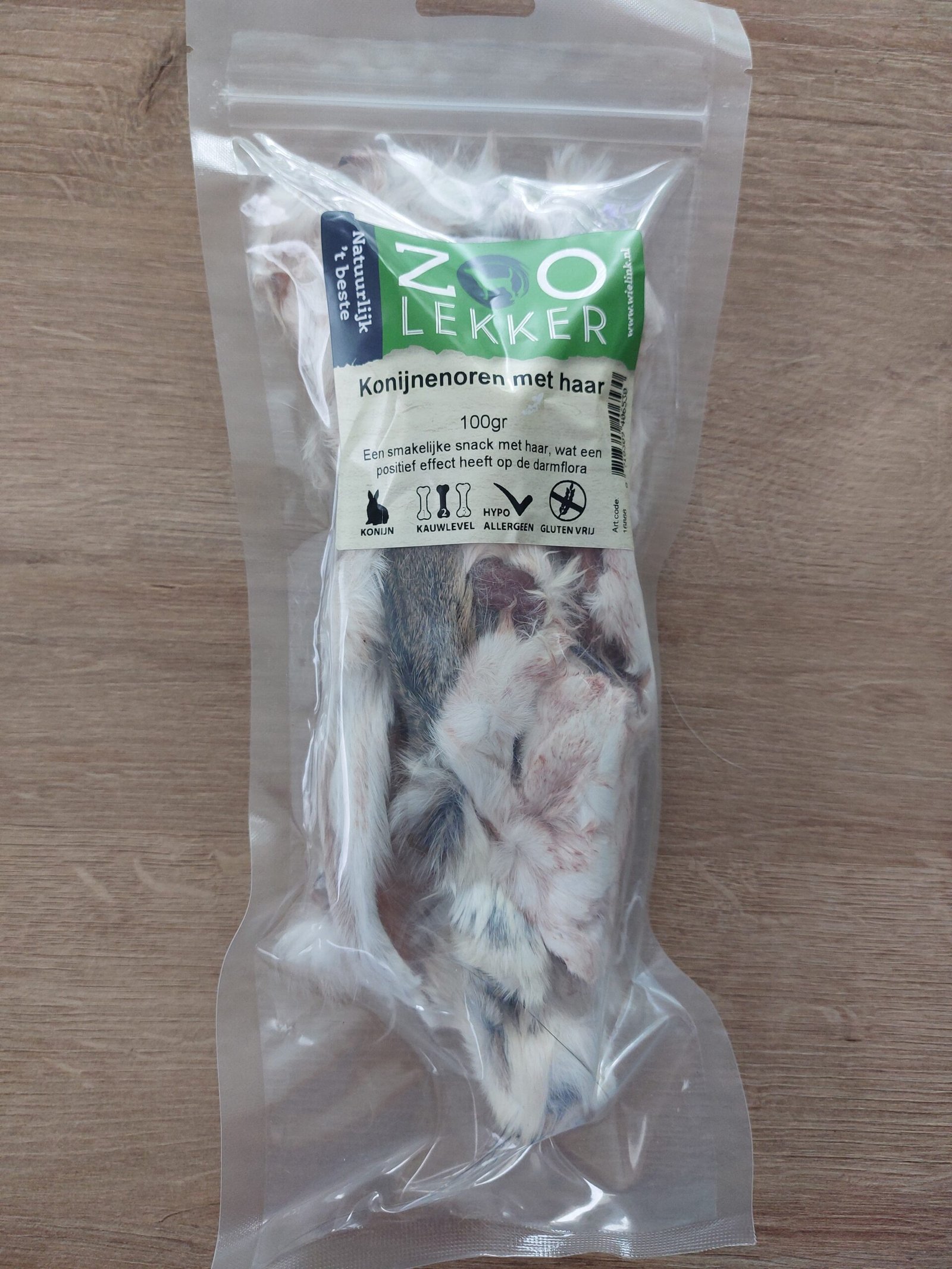 Konijnenoren met vacht - Afbeelding 2